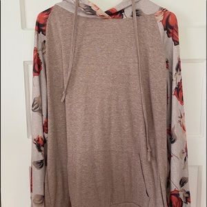 Long sleeve, thin material sweater